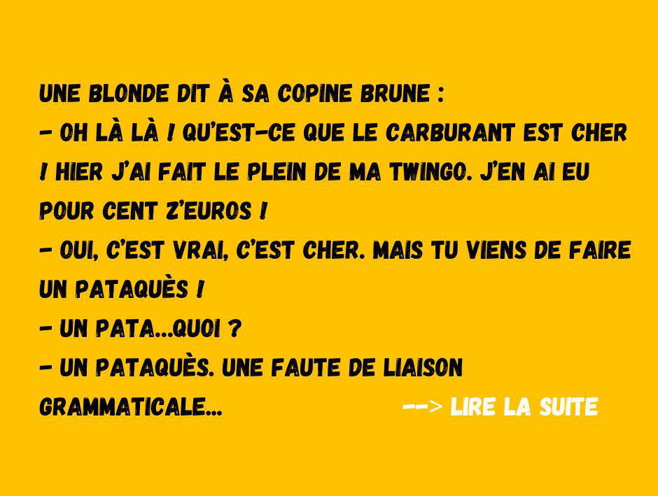 La faute de liaison grammaticale