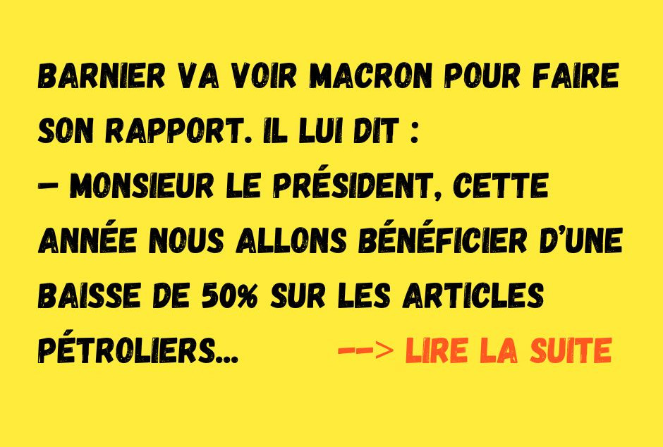 Barnier va voir Macron pour faire son rapport