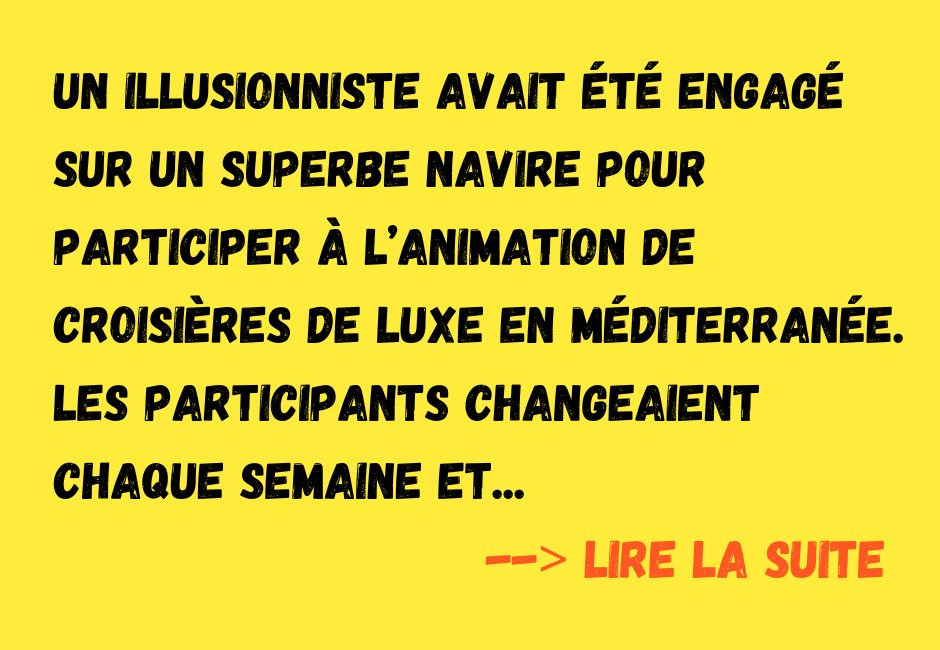 L&rsquo;illusionniste et le perroquet