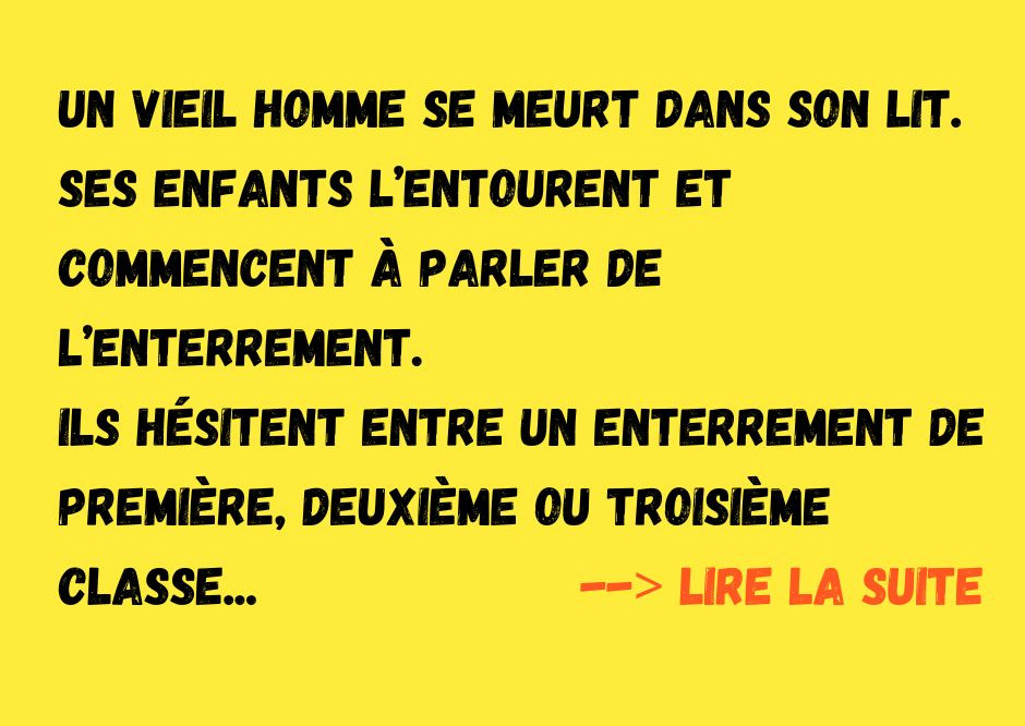 Un enterrement de première classe